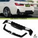 Китай KR0132012E Задній дифузор BMW G20 / G21 LCI M-Performance ABS Чорний Сапфір KORE