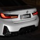 Китай KR0132012E Задній дифузор BMW G20 / G21 LCI M-Performance ABS Чорний Сапфір KORE