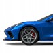 Китай 000-CORV20-CSV3R Спойлер-накладка на бампер V3R, чорний глянець, CHEVROLET CORVETTE 2020-2024 C8