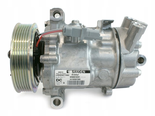 Sanden 926002484R / SD6V12-1973 Компресор кондиціонера mercedes, nissan, renault 926002484р / sd6v12-1973