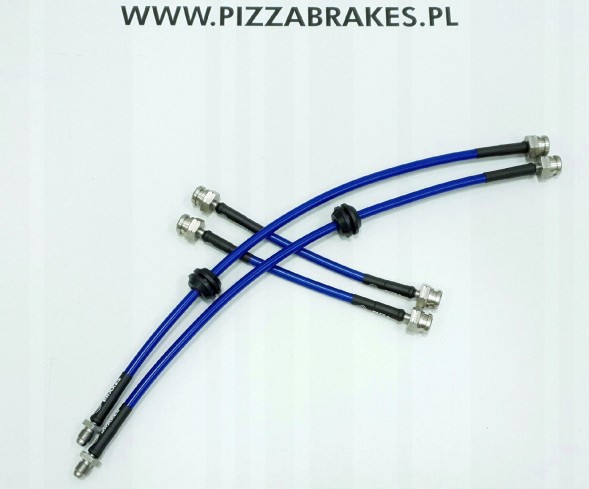 Pizza Brakes Przewody hamulowe w oplocie Porsche 924 944 Гальмівні дроти в обплетенні Porsche 924 944