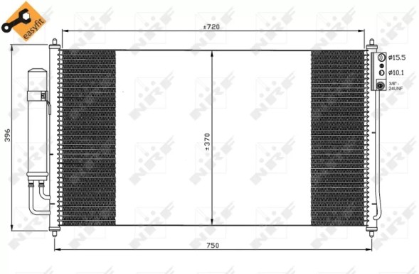 NRF 35878 35878/Nrf засіб для очищення кондиціонера nissan