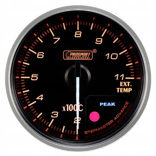 PROSPORT 216CLSDWAEGT-R Датчик Prosport Premium Gauge EGT 52мм бурштиновий