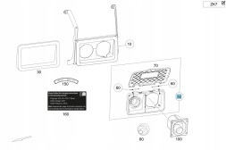 Mercedes-Benz OE A4477500700 МУЛЬДА УСТАНОВКИ 220V ВЕСТФАЛІЯ МЕРСЕДЕС