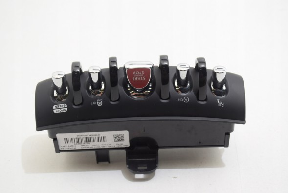 Mini OE 6838211 MINI MINI Countryman F60 ПАНЕЛЬ ПЕРЕМИКАЧА PDC SPORT GREEN START STOP