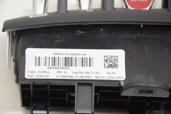 Mini OE 6838211 MINI MINI Countryman F60 ПАНЕЛЬ ПЕРЕМИКАЧА PDC SPORT GREEN START STOP