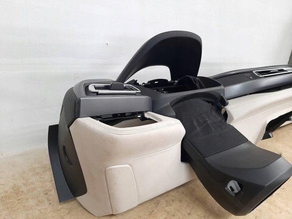 BMW OE 9309379 9349009 9309388 BMW BMW i8 I12 I15 Приладова панель Консоль HUD Чорна шкіра Elfenbeinweiss
