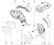 Renault OE 963019859R Дзеркало праве OE Renault Captur I
