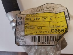 Volkswagen OE RURKA WĄŻ KLIMATYZACJI ТРУБА КОНДИЦИОНЕРА PASSAT SUPERB 3B0260707B