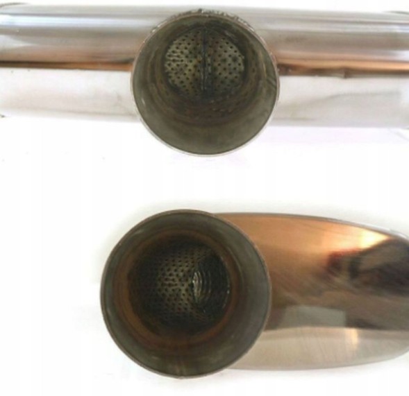 Turboworks TW-TL-320 Середній задній глушник 63,5 мм turboworks lt 304ss 355 мм tuning sport