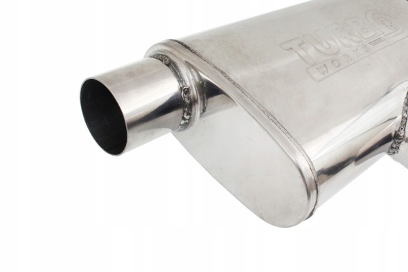 Turboworks TW-TL-320 Середній задній глушник 63,5 мм turboworks lt 304ss 355 мм tuning sport