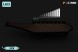 F-CORE 5904193025336 Полка TIR MERCEDES ACTROS MP 4 11-19 LED полиці