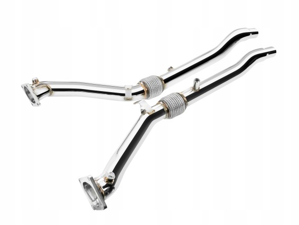 FMIC FMICPRO-DP-043-1 Даунпайп fmic .Pro audi a6 s6 a6 allroad 2.7 biturbo c5 1998-2005 рр.