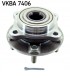 SKF VKBA 7406 Комплект підшипників колеса skf vkba 7406