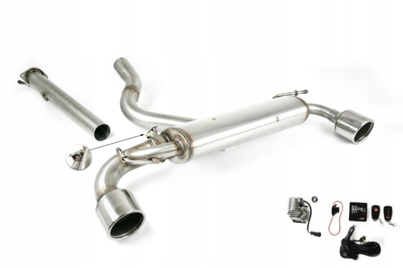 Ulter-Sport 128-320ZV/101RS P Глушник спортивний Toyota Yaris GR 1.6i