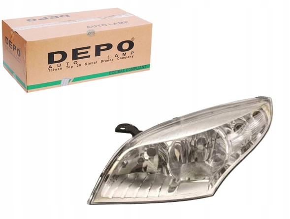 Abakus  Фара права лампа renault megane 3 iii 08-