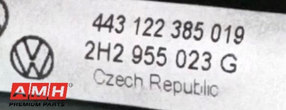 Volkswagen OE Механізм склоочисників передній UK до VW 2H2 955 023 G AMHU023G