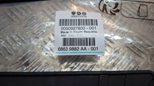 Fiat OE S26338544 ГУМОВІ КИЛИМКИ 50927800 FIAT TIPO II KOMBI HB 2015-