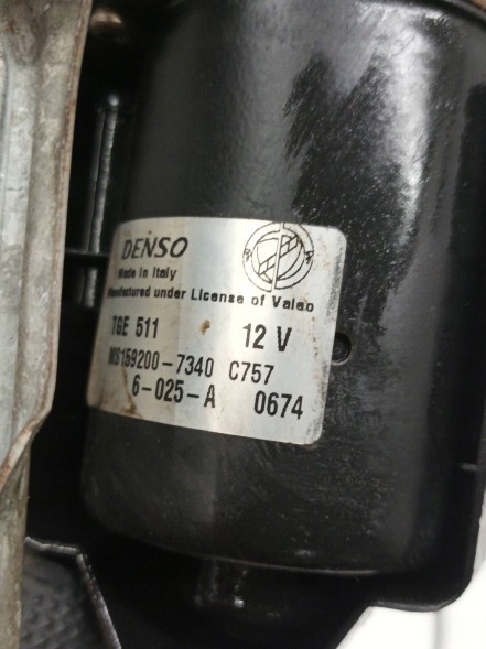 Fiat OE MS159290-7340 5907911245788 МЕХАНІЗМ СКЛООЧИСНИКІВ ПЕРЕДНІЙ EU MS159290-7340 Fiat Punto II FL (2003-)