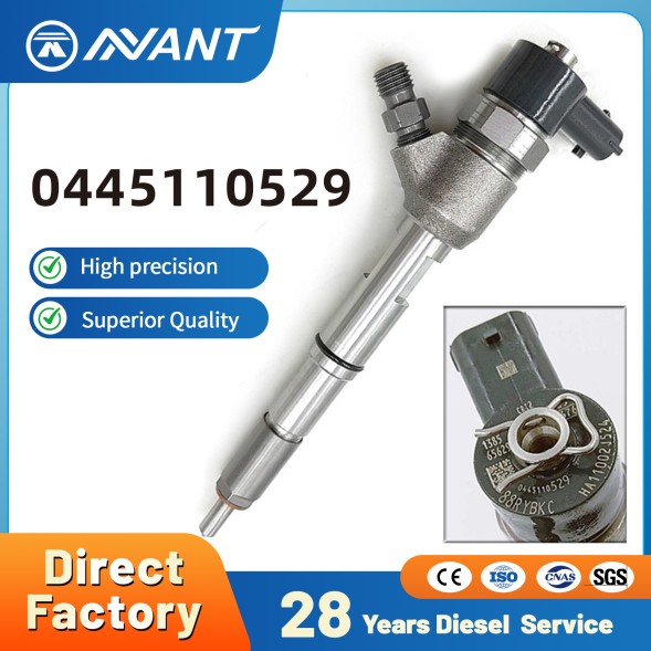 NANT Diesel Fuel Injector Engine Assembly Injection Valves with Strict Pre-Shipment Testing 0445110529