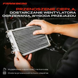 Frankberg 5481FB0014724 Frankberg теплообмінник опалення салону для hyundai elantra hd 98096
