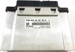 04C907309AE / 0261S10530 SEAT IBIZA IV LIFT FABIA III POLO 6C КОНТРОЛЕР ДВИГУНА 1.0 TSI CHZ