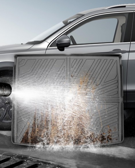 Китай B0DGGMVNL6 LANGBEAN Верхній килимок багажника для VW Tiguan 3 2024 2025, Захисний килимок