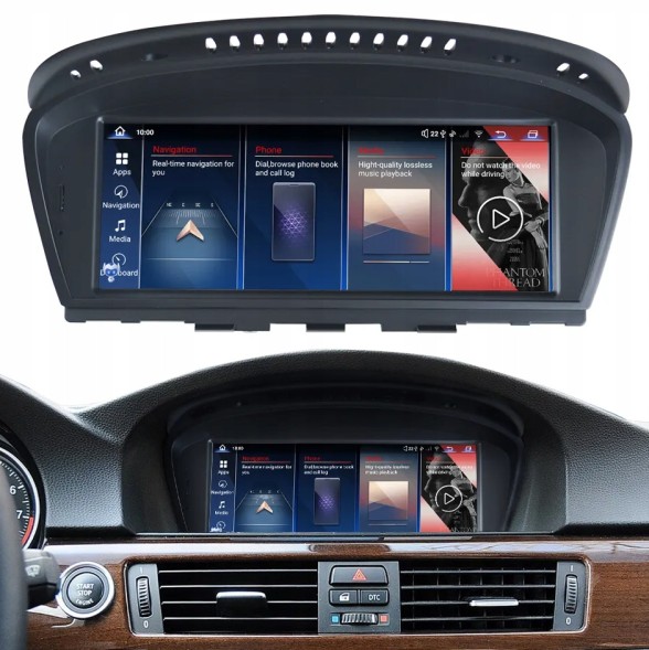 Китай Android 13 Nawigacja 8GB RAM S668 Radio ДЛЯ BMW E60 E61 E90 E91 E92 E93 CCC