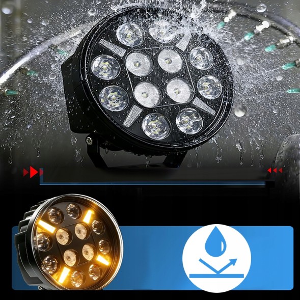 Unknown rgtfygdhde4643 РОБОЧА ЛАМПА 14 LED РОБОЧИЙ ГАЛОГЕН ПРОЖЕКТОР 105W ВОДОНЕПРОНИКНИЙ