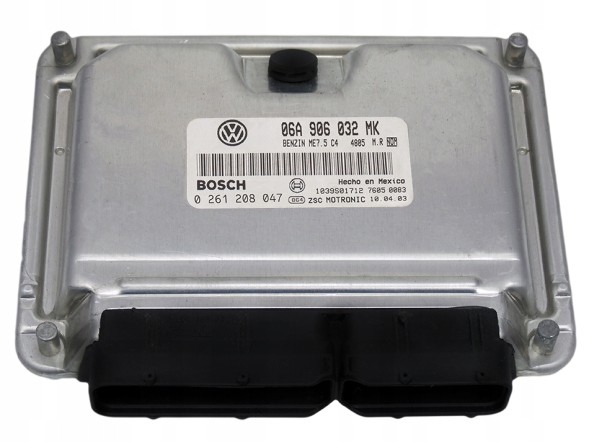 OE 06A 906 032 MK 0 261 208 047 КОМП'ЮТЕР VW NEW BEETLE 2.0 06A906032MK 0261208047