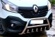 Китай PWT03_RT14 Renault Trafic 2014 - Передня дужка A-Bar кенгуру, хром