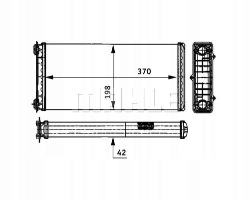 Mahle AH 117 000P Обігрівач ah 117 000p
