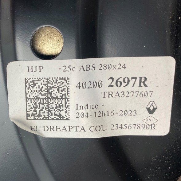 Renault OE 410012191R 402002697R Новий кросовер дисковий затискач правий передній Dacia Duster III