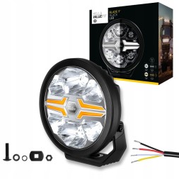 Hella 1FJ 357 199-071 Hella valuefit blade рамка black 9" кругла full led 12/24v з положенням