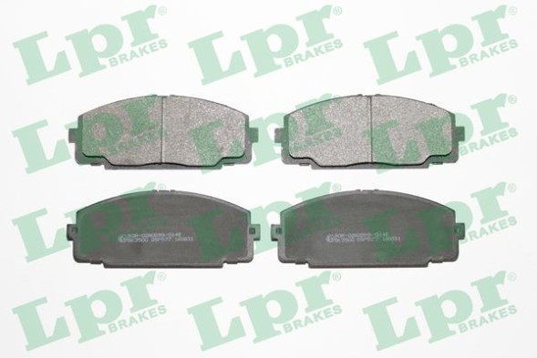 05P577 LPR Комплект гальмівних колодок з 4 шт дисків