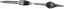 Ford OE Піввісь передня права Ford Mondeo mk5 DG91-3B436-EG 2334460 Нова OE