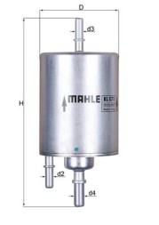 KL571 MAHLE ORIGINAL Фільтр палива