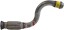 V-maxzone Part VIC-170991 Вихлопна труба для DS DS 4, DS 5; CITROEN BERLINGO, BERLINGO MULTISPACE,