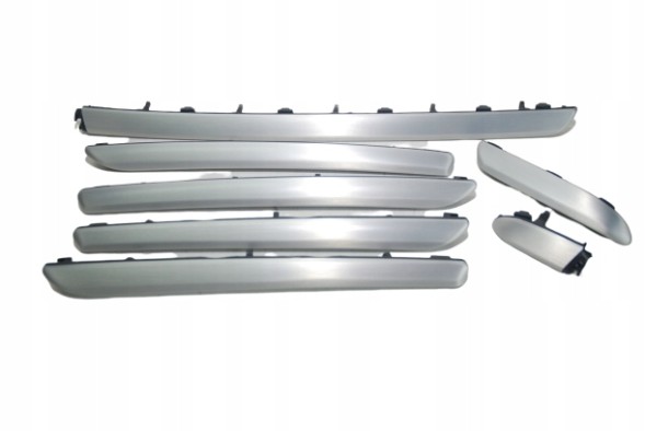 Audi OE Dekory listwy aluminium 1NK AUDI A3 S3 RS3 8V AUDI S3 8V СЕДАН ПЛАНКИ ДЕКОРУ АЛЮМІНІЙ