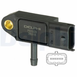 PS10228 DELPHI Датчик тиску вихлопних газів
