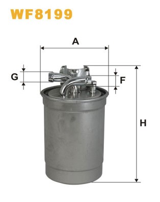 WF8199 WIX FILTERS Фільтр палива