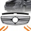 TOPGER KRG-ME-236 XX РЕШІТКА РАДІАТОРА MERCEDES DB VITO W447 16-19 ЧОРНИЙ ГЛЯНЕЦЬ ДІАМАНТ