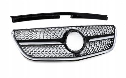 TOPGER KRG-ME-236 XX РЕШІТКА РАДІАТОРА MERCEDES DB VITO W447 16-19 ЧОРНИЙ ГЛЯНЕЦЬ ДІАМАНТ