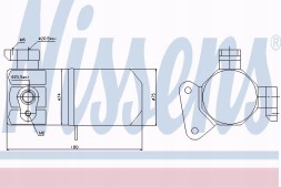 Nissens 86220691 NIS Nissens 95432 осушувач повітря, кондиціонер