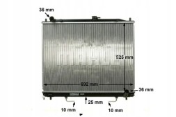 Mahle CR 1072 000S Охолоджувач води cr 1072 000s mahle
