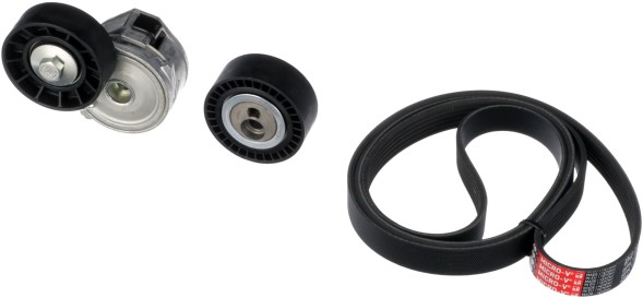 K026PK1750 GATES Натяг паса з елементами монтажу