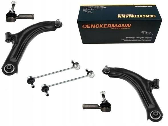 Denckermann CR4917A ВАЖЕЛІ, НАКОНЕЧНИКИ, СТАБІЛІЗАТОРИ RENAULT MODUS CLIO III ПЕРЕДНІЙ КОМПЛЕКТ 6 ШТ.