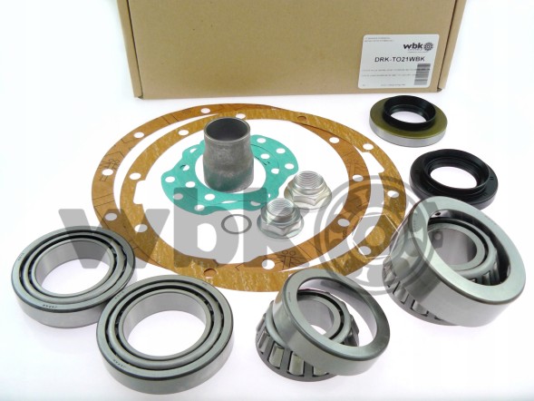 WBK DRK-TO21WBK ПІДШИПНИКИ ДИФЕРЕНЦІАЛУ ЗАДНІ TOYOTA LAND CRUISER 120 2002-