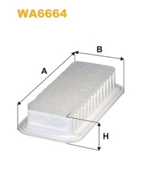 WA6664 WIX FILTERS Фільтр повітряний