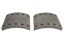 AD BRAKE VIC-120303 Комплект гальмівних колодок для RVI G, MAGNUM; SAF KRS, RBM, RLBM,